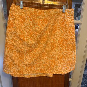Rip skirt Hawaii Large sunflowers mini skirt quick dry beach